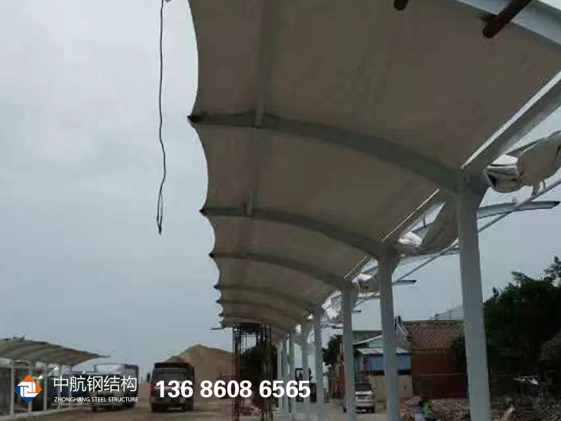 停車場膜結(jié)構(gòu)工程案例